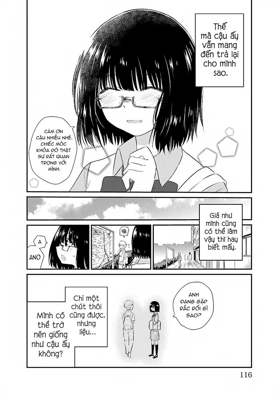 Koe Ga Dasenai Shoujo Wa "Kanojo Ga Yasashisugiru" To Omotte Iru Chapter 40.1 - 9