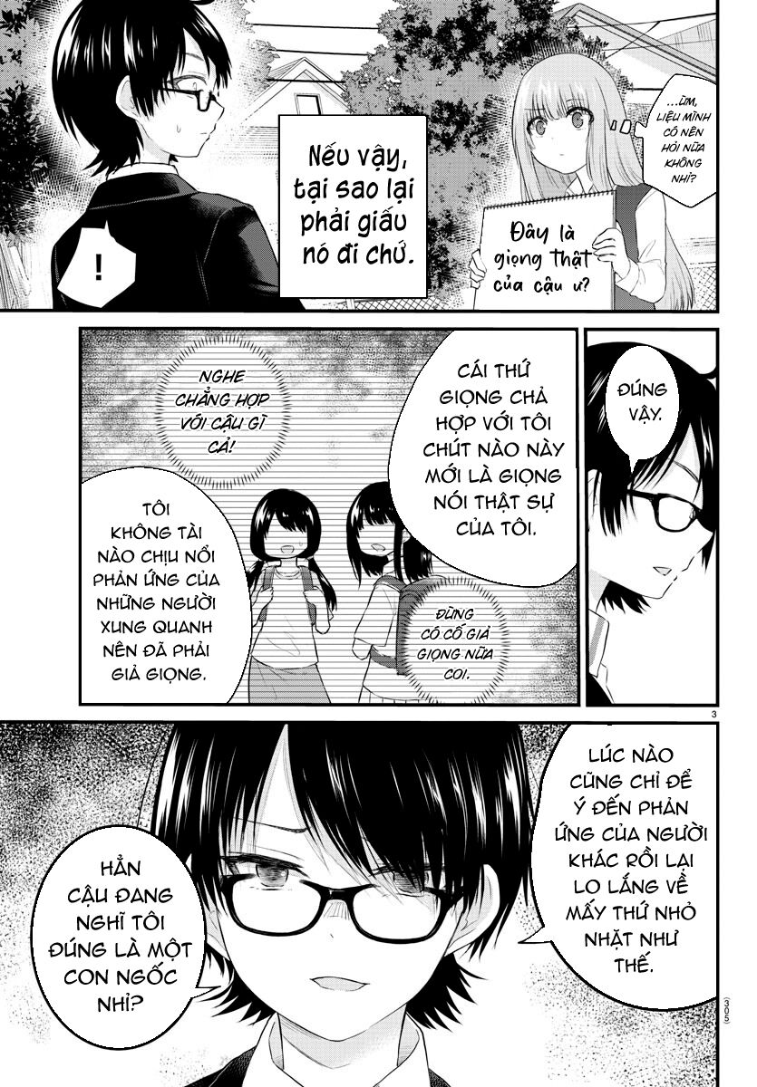 Koe Ga Dasenai Shoujo Wa "Kanojo Ga Yasashisugiru" To Omotte Iru Chapter 44 - 3