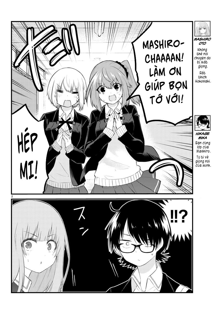 Koe Ga Dasenai Shoujo Wa "Kanojo Ga Yasashisugiru" To Omotte Iru Chapter 46 - 2