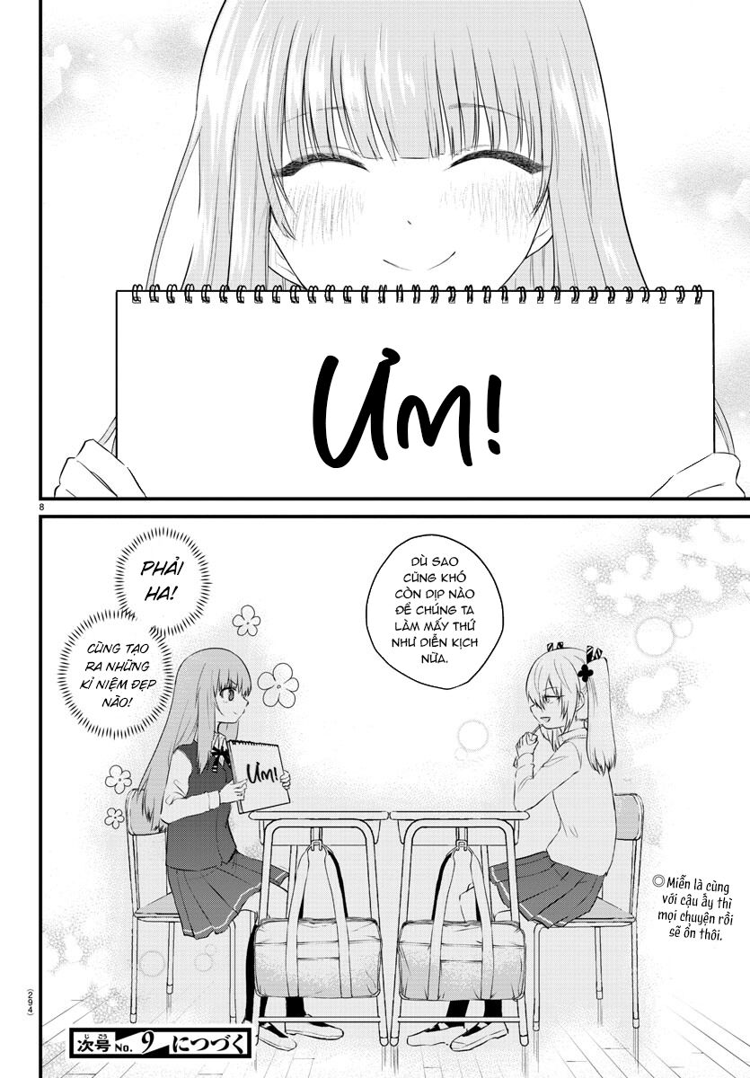 Koe Ga Dasenai Shoujo Wa "Kanojo Ga Yasashisugiru" To Omotte Iru Chapter 48 - 7