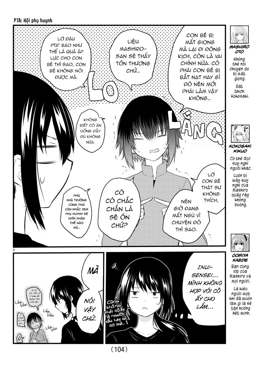 Koe Ga Dasenai Shoujo Wa "Kanojo Ga Yasashisugiru" To Omotte Iru Chapter 50 - 3