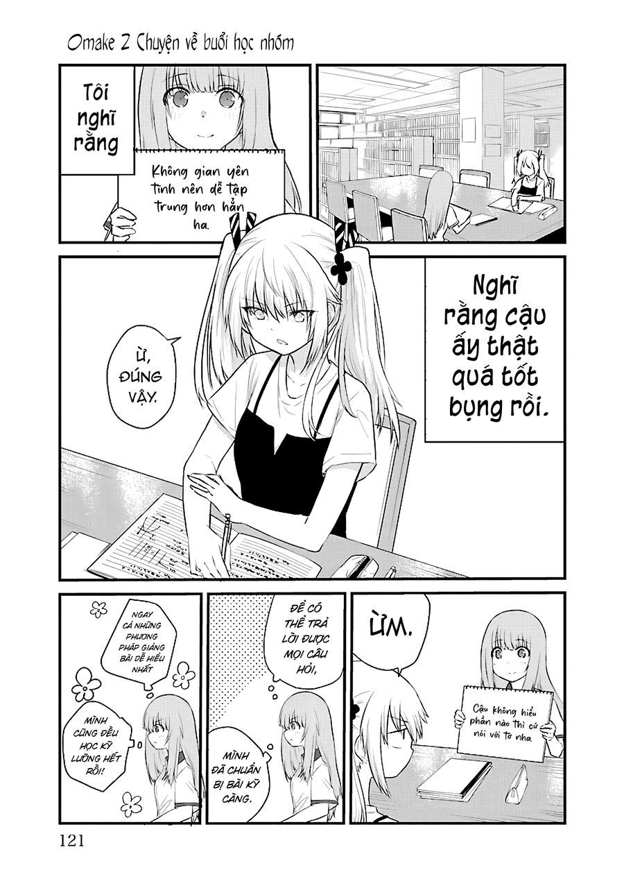 Koe Ga Dasenai Shoujo Wa "Kanojo Ga Yasashisugiru" To Omotte Iru Chapter 54.2 - 2