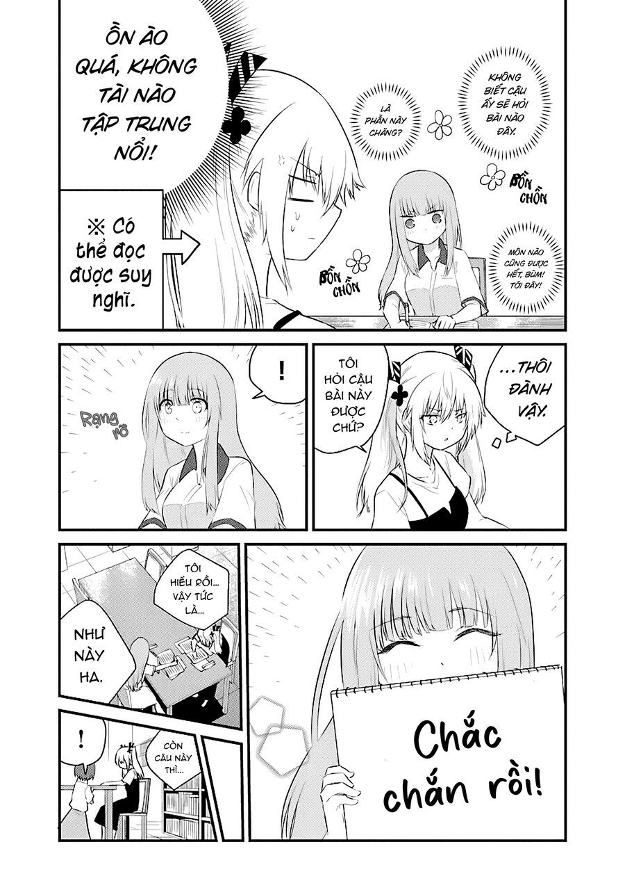 Koe Ga Dasenai Shoujo Wa "Kanojo Ga Yasashisugiru" To Omotte Iru Chapter 54.2 - 3