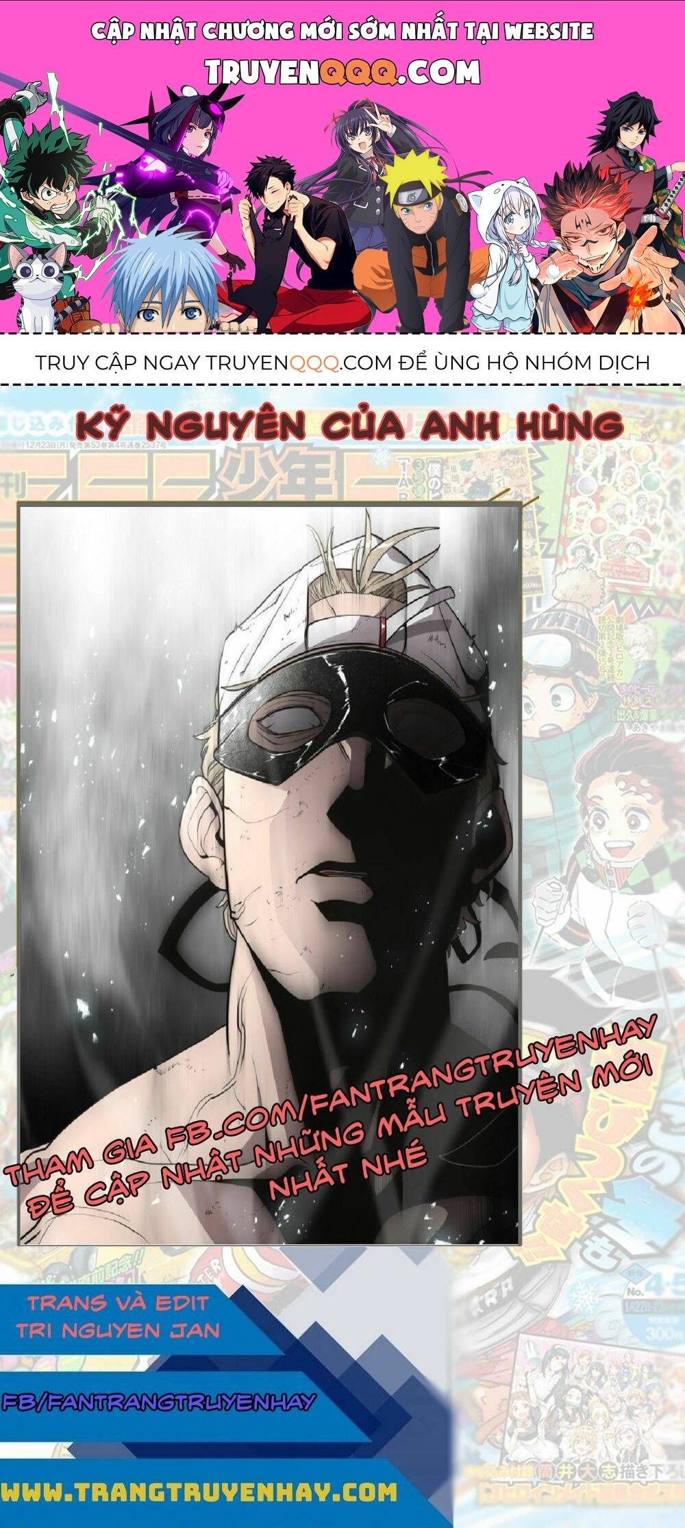 Kĩ Nguyên Của Anh Hùng Chapter 0 - 1