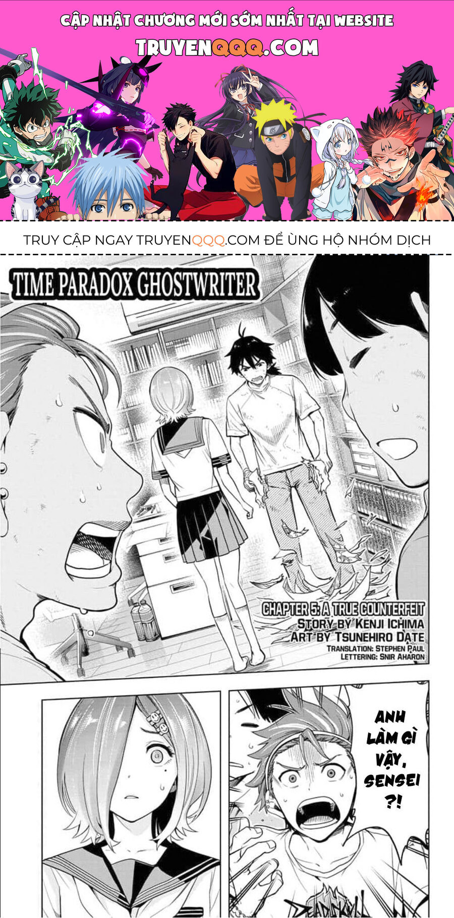 Gã Viết Thuê Nghịch Lý Thời Gian Chapter 5 - 1