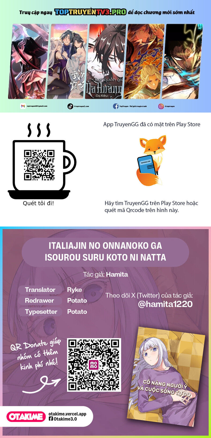 Cô Nàng Người Ý Và Cuộc Sống Tự Do Chapter 54 - 2