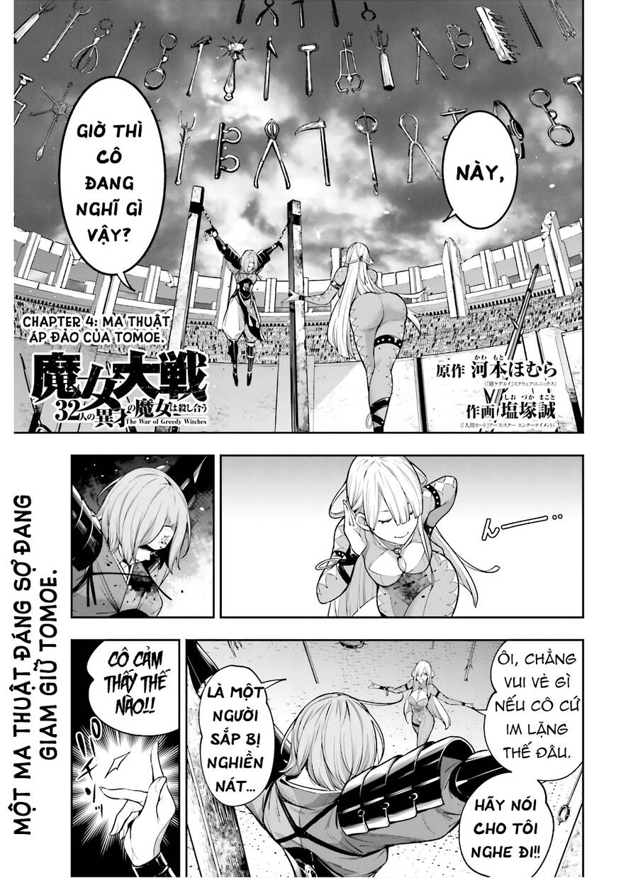 Majo Taisen - The War Of Greedy Witches Chapter 4 - 2