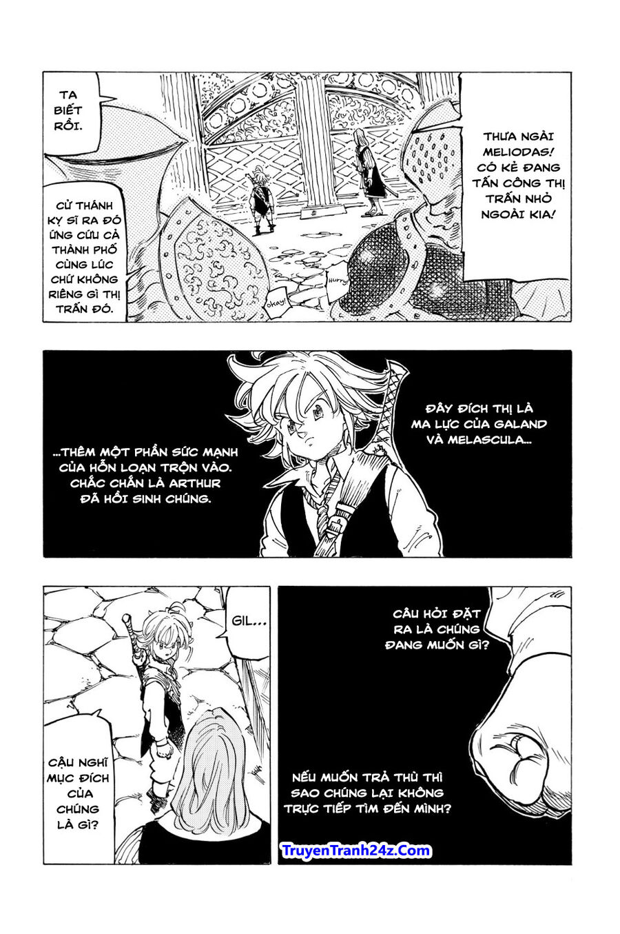 Tứ Kỵ Sĩ Khải Huyền Chapter 65 - 12