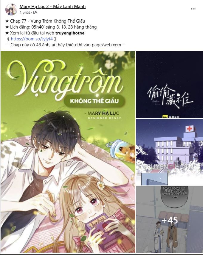 Vụng Trộm Giấu Không Được Chapter 77.1 - 1