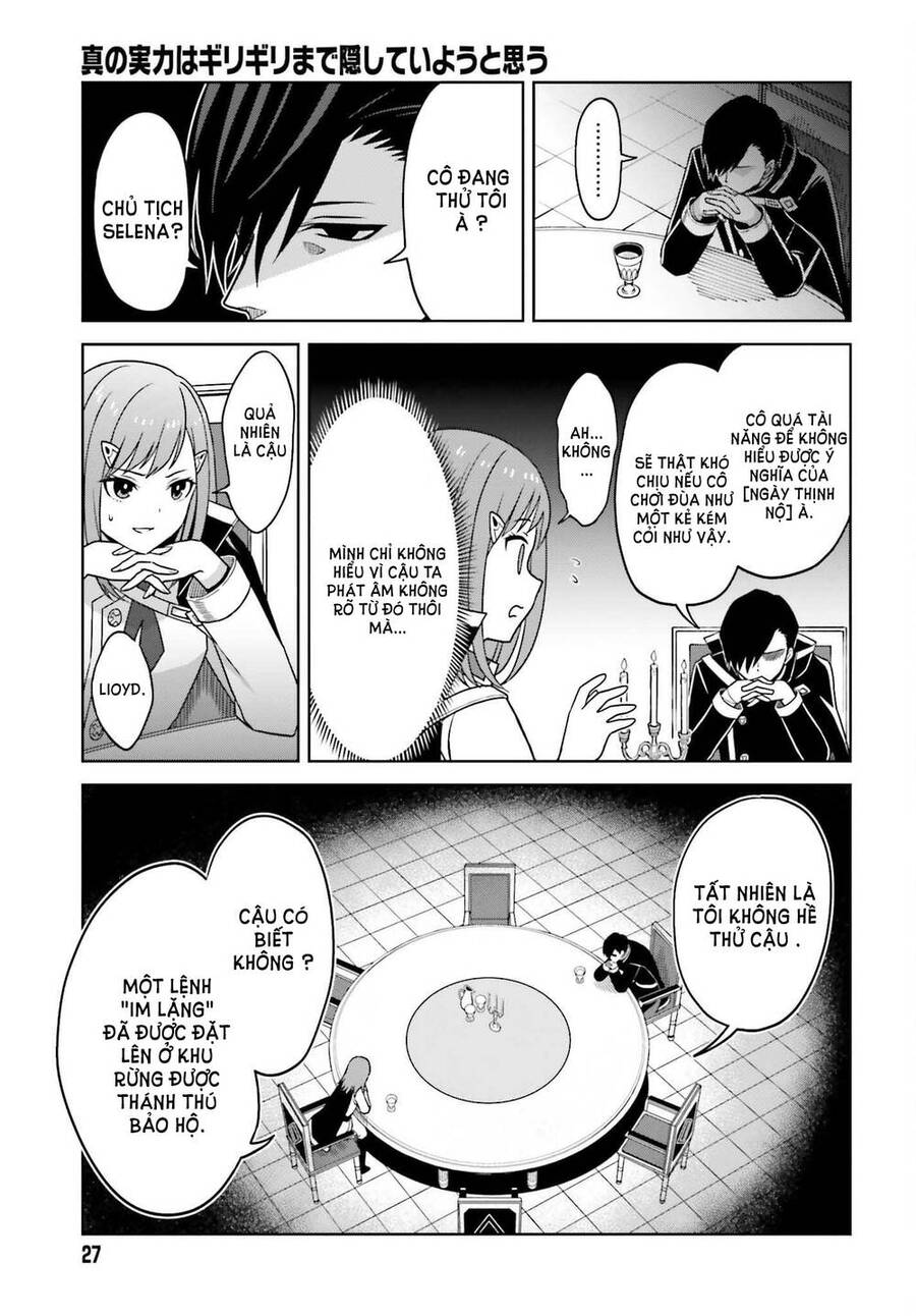 Shin No Jitsuryoku Wa Girigiri Made Kakushite Iyou To Omou Chapter 23 - 24