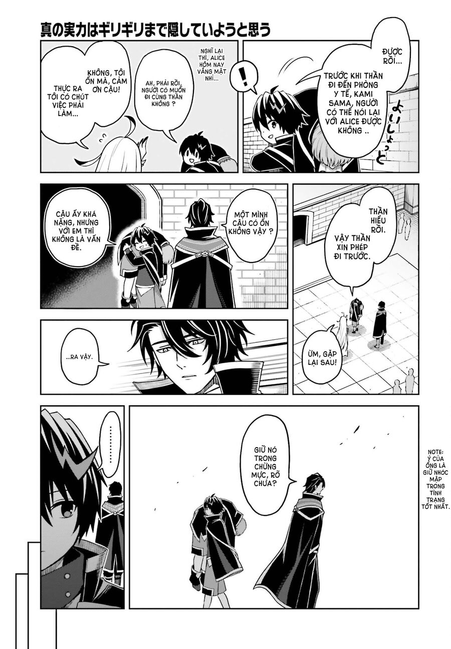 Shin No Jitsuryoku Wa Girigiri Made Kakushite Iyou To Omou Chapter 24 - 9