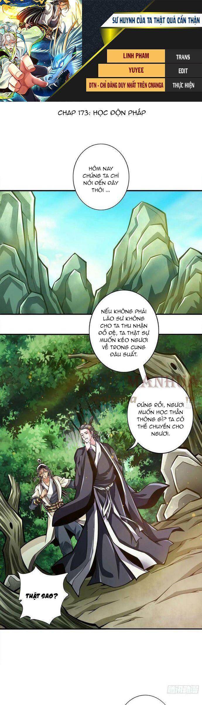 Sư Huynh Của Ta Quá Cẩn Thận Rồi Chapter 173 - 1