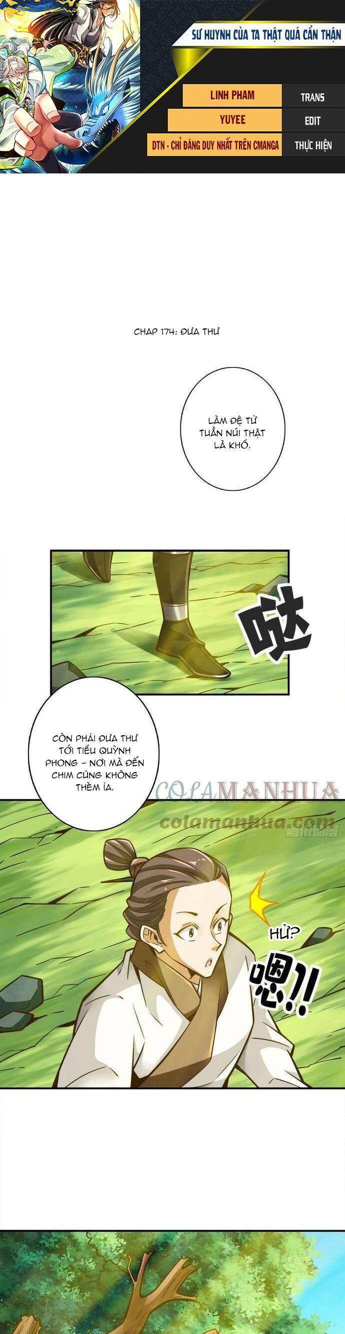 Sư Huynh Của Ta Quá Cẩn Thận Rồi Chapter 174 - 1