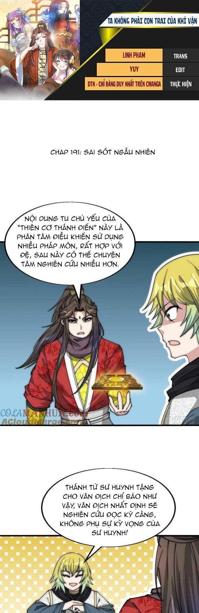 Ta Không Phải Con Cưng Của Khí Vận Chapter 191 - 1
