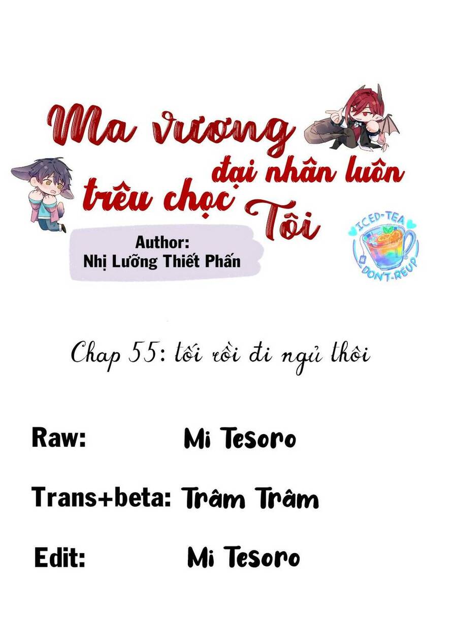 Ma Vương Đại Nhân Luôn Trêu Chọc Tôi Chapter 55.2 - 1