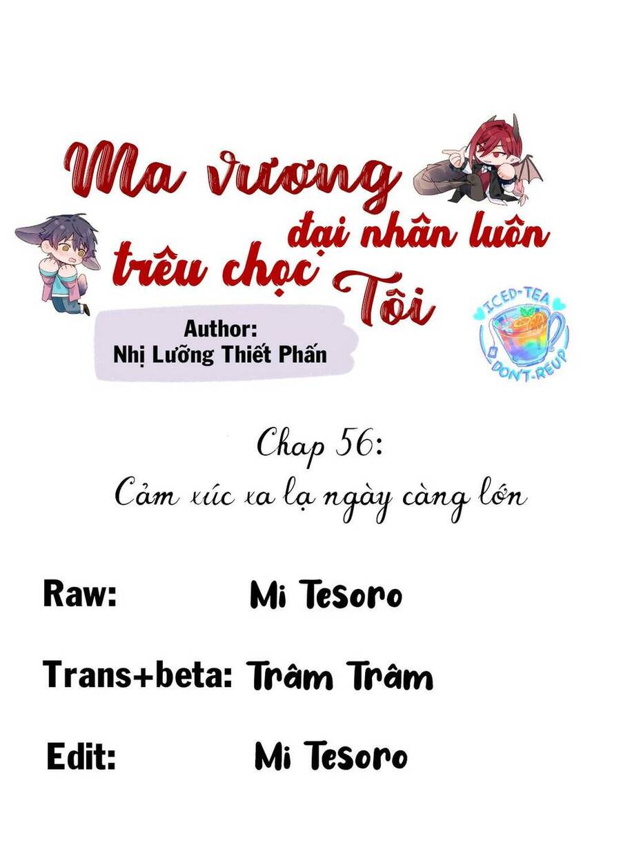 Ma Vương Đại Nhân Luôn Trêu Chọc Tôi Chapter 56.2 - 1