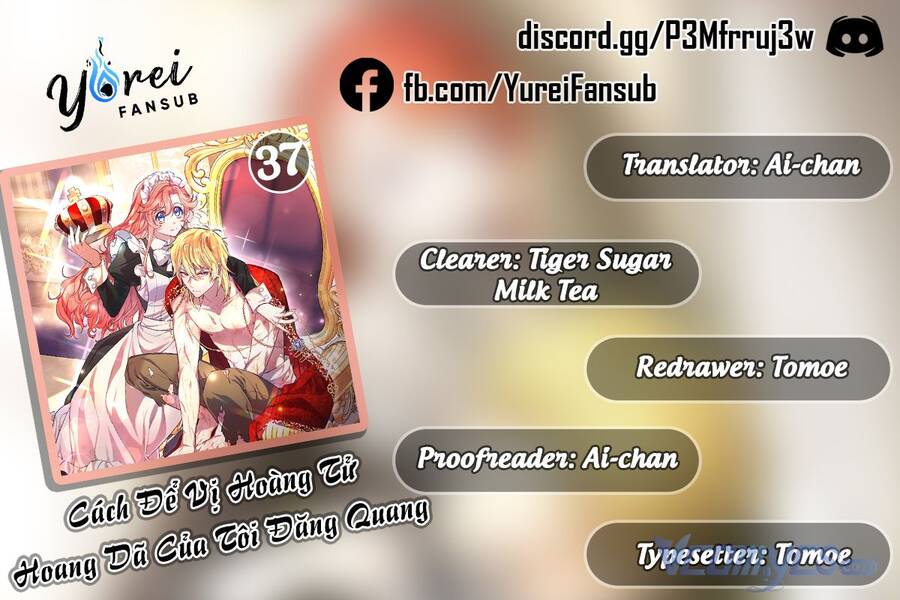 Cách Để Trao Vương Miện Cho Vị Hoàng Tử Hoang Dã Của Tôi. Chapter 37 - 1