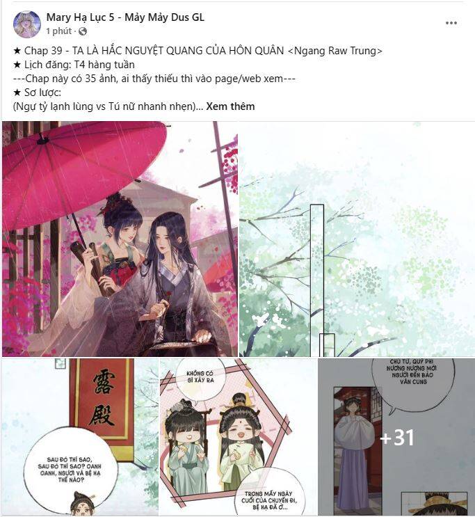 Để Ta Làm Ánh Trăng Đen Của Hôn Quân Chapter 39 - 15