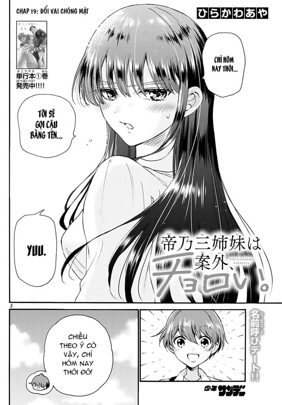 Ba Chị Em Nhà Mikadono Dễ Đối Phó Thật Đấy Chapter 19 - 4