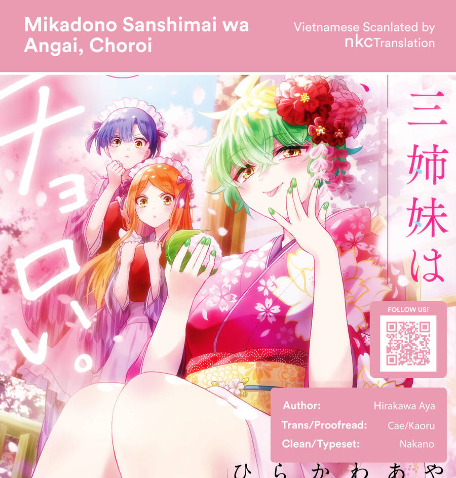 Ba Chị Em Nhà Mikadono Dễ Đối Phó Thật Đấy Chapter 20 - 1