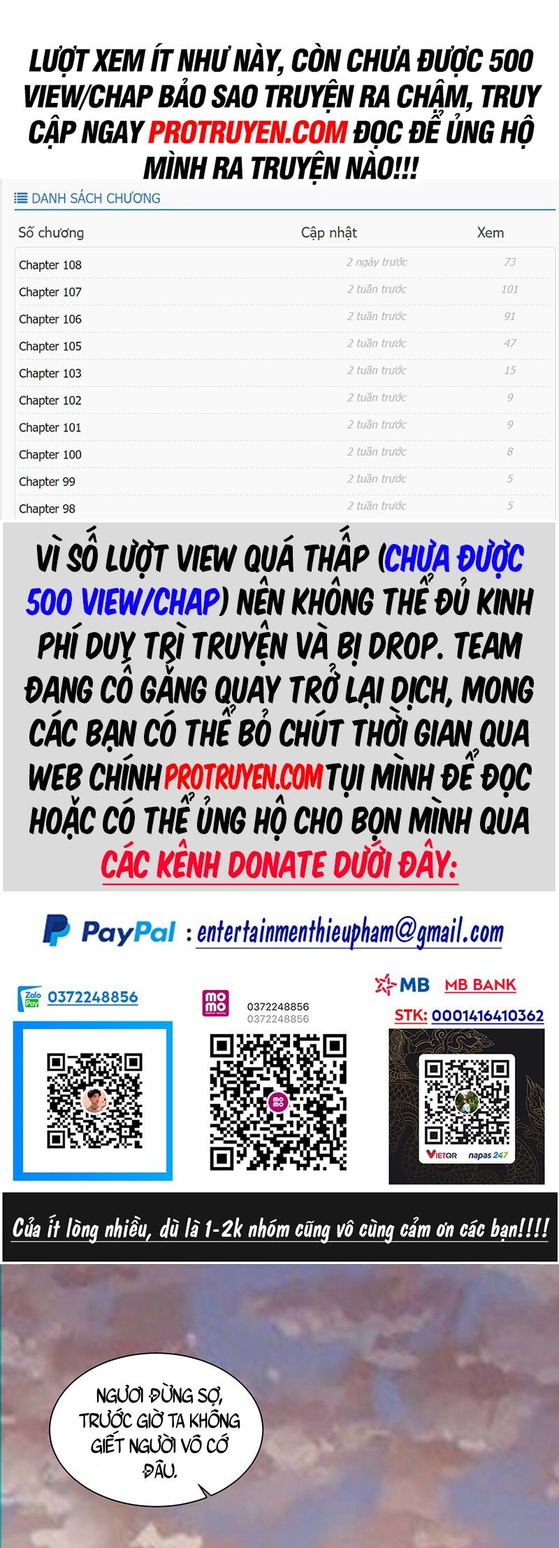 Đồ Đệ Của Ta Đều Là Đại Phản Phái Chapter 109 - 1