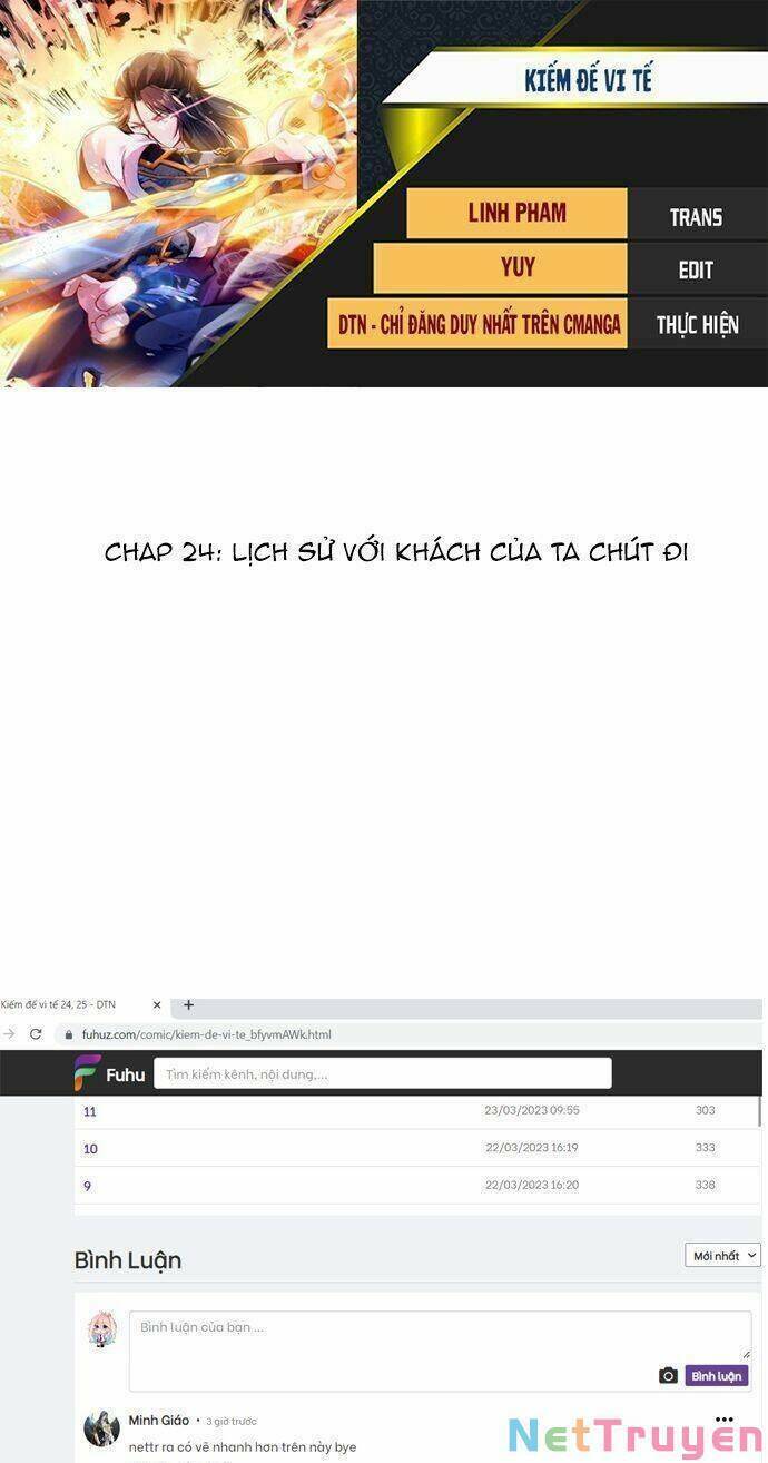 Kiếm Đế Vi Tế Chapter 25 - 1