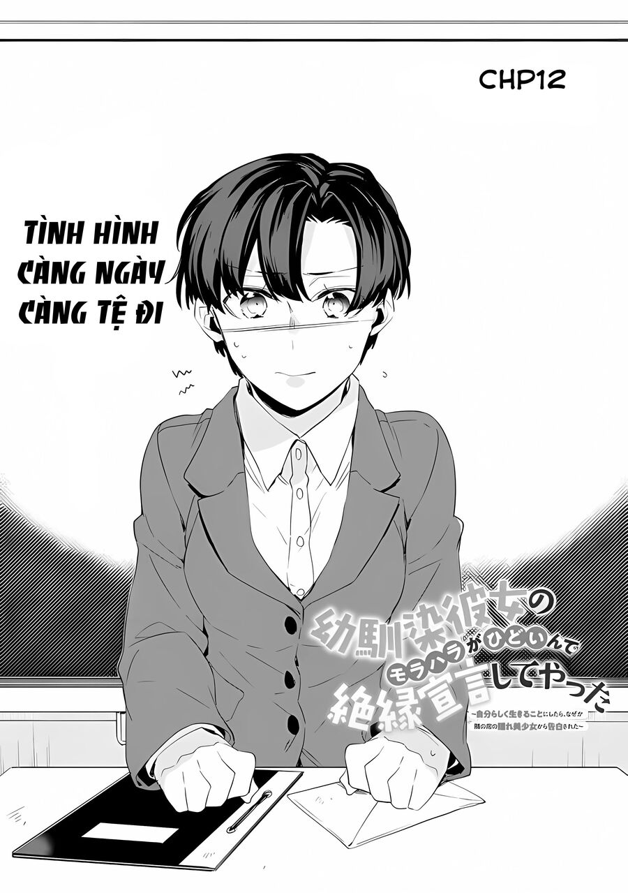Osananajimi Kanojo no Morahara ga Hidoin de Zetsuen Sengen shite Yatta Chapter 12 - 1