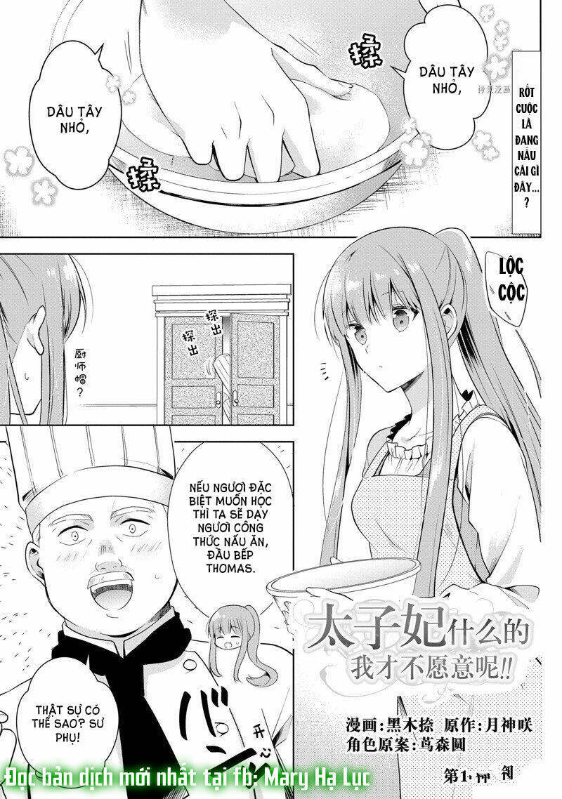 Tôi Không Muốn Trở Thành Thái Tử Phi Đâu Chapter 16.1 - 3