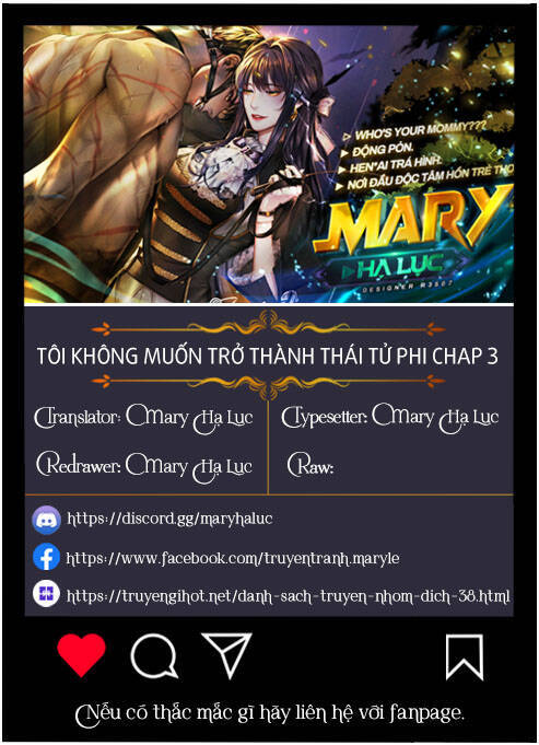 Tôi Không Muốn Trở Thành Thái Tử Phi Đâu Chapter 3.1 - 1