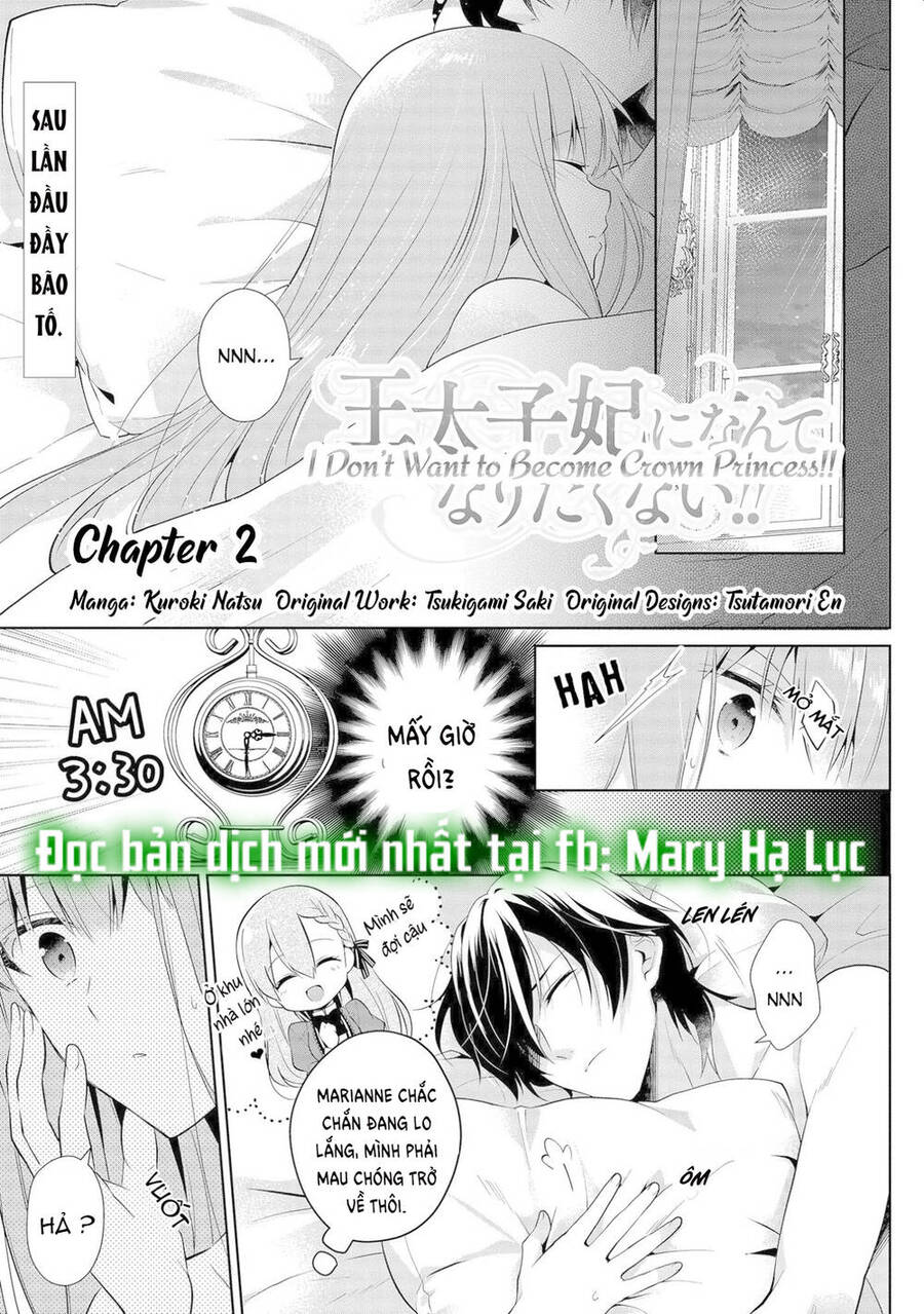 Tôi Không Muốn Trở Thành Thái Tử Phi Đâu Chapter 3.1 - 2