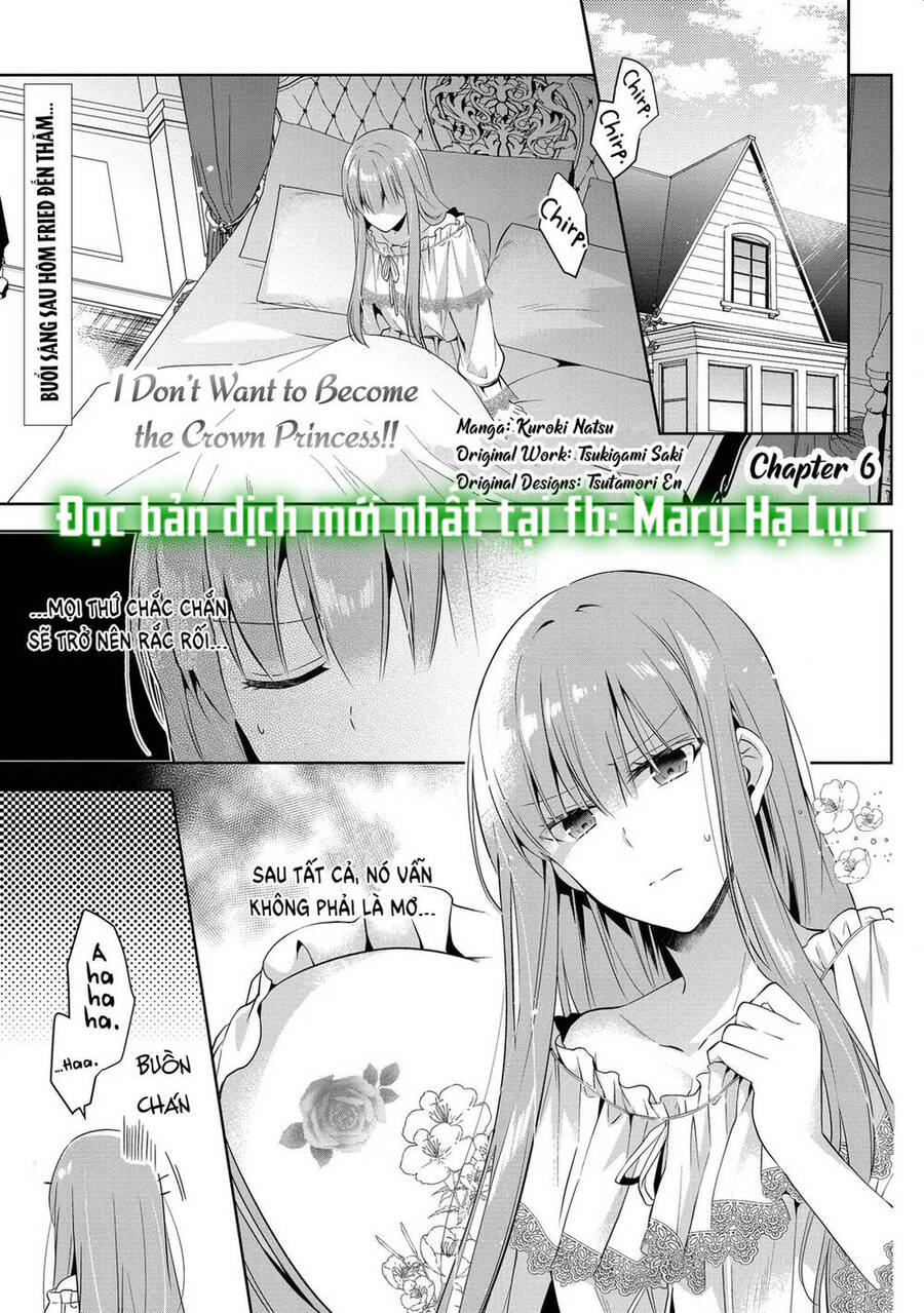 Tôi Không Muốn Trở Thành Thái Tử Phi Đâu Chapter 7.1 - 2