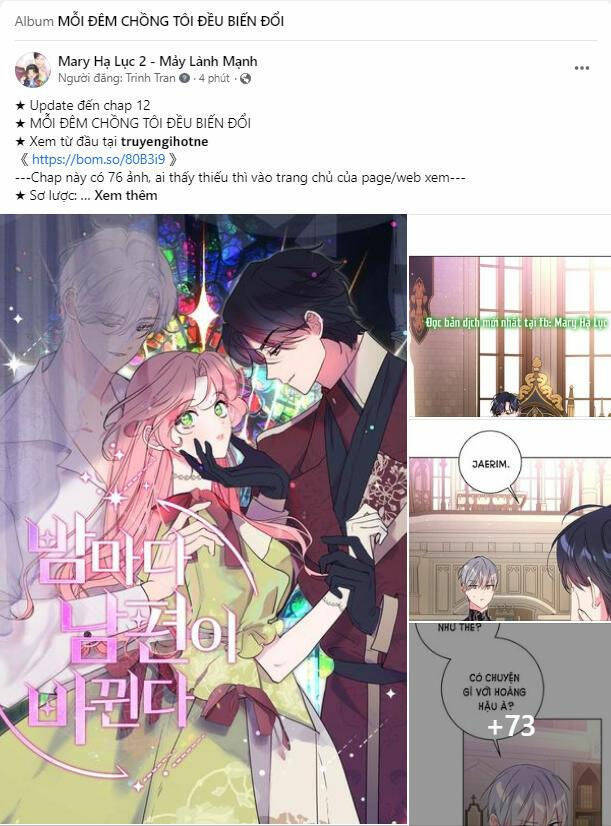 Mỗi Đêm Chồng Tôi Đều Biến Đổi Chapter 11.2 - 68