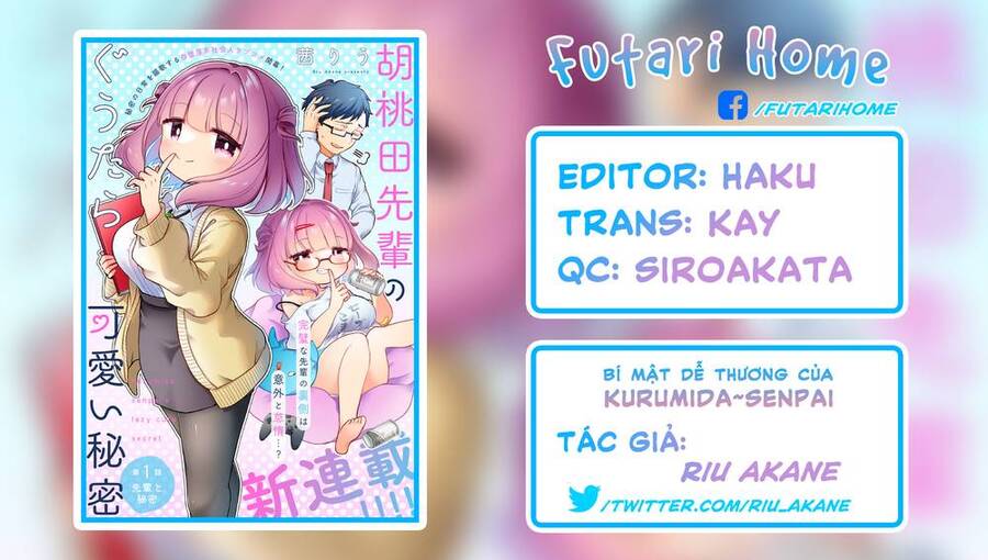 Kurumida-Senpai No Guttara Kawaii Himitsu Chapter 3 - 1