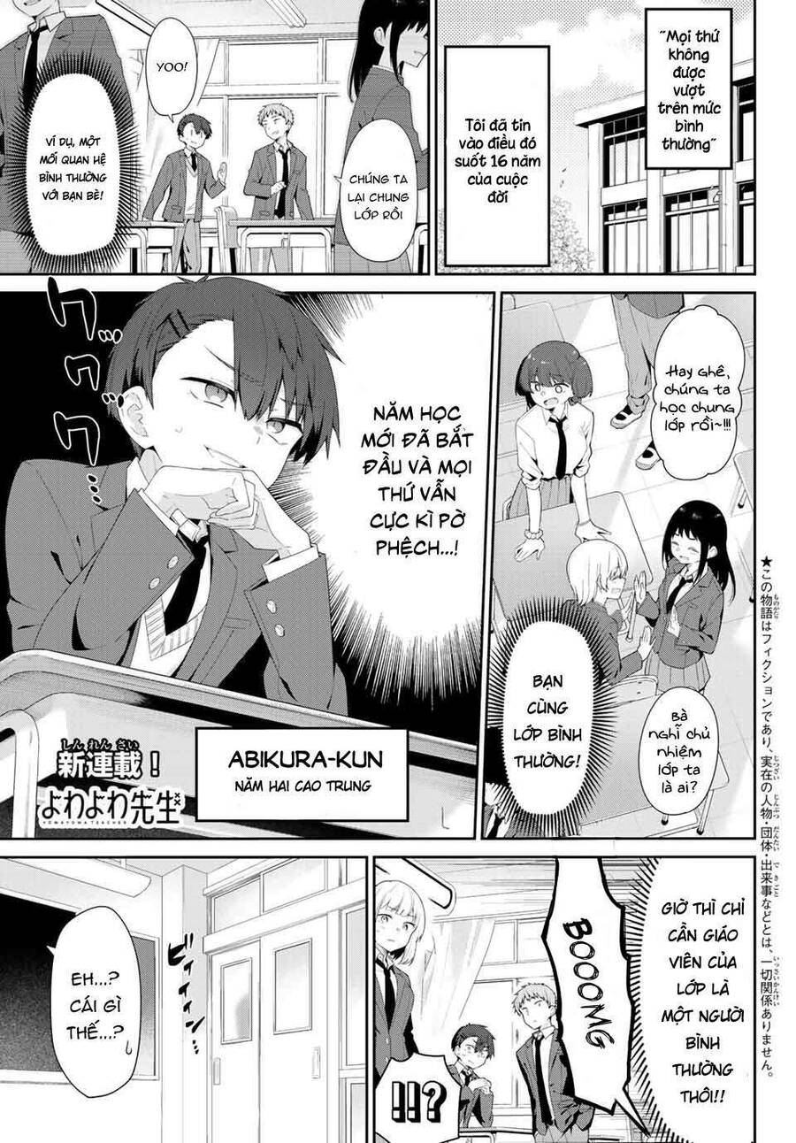 Yowayowa-Sensei Chapter 1 - 2