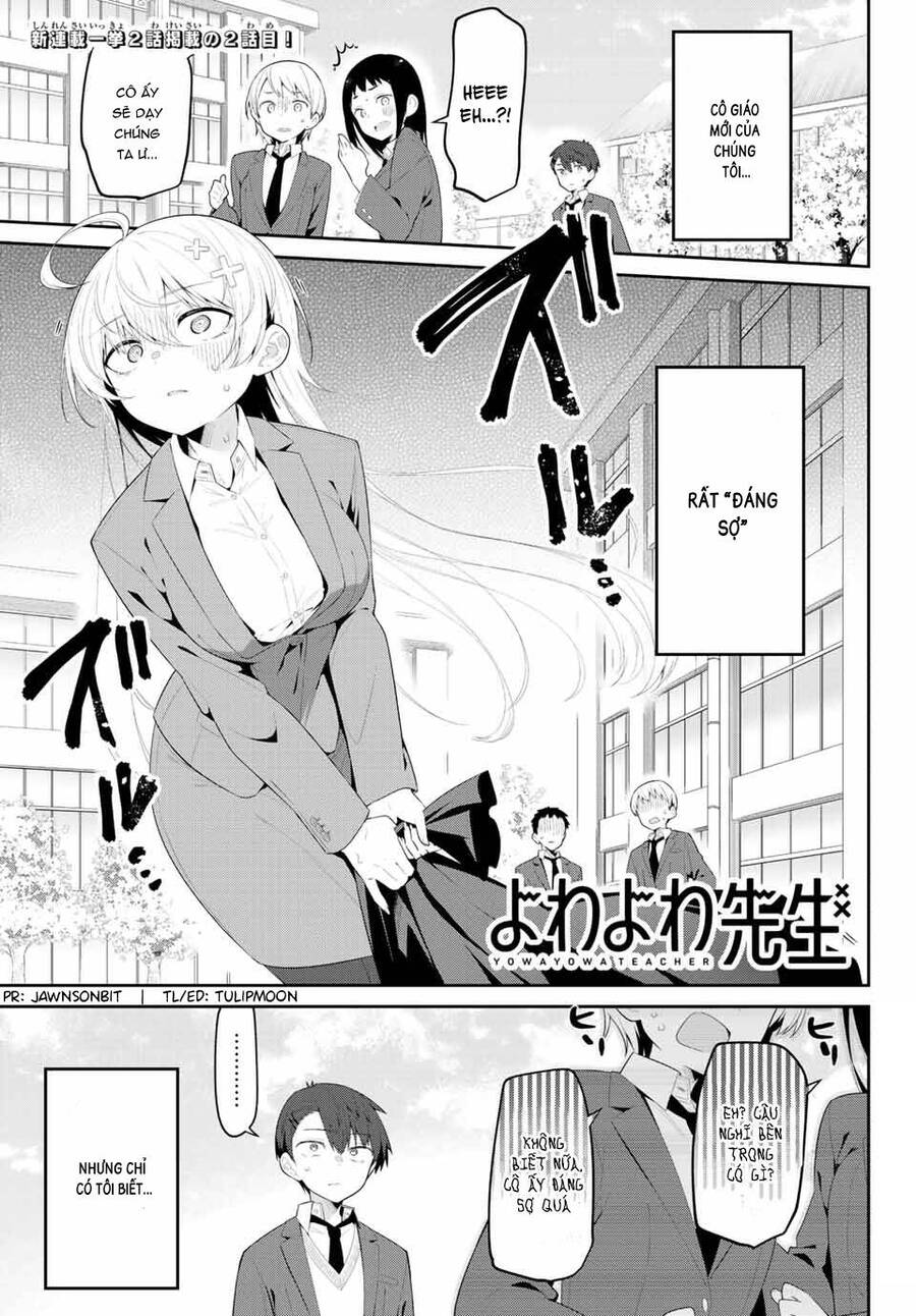 Yowayowa-Sensei Chapter 2 - 1