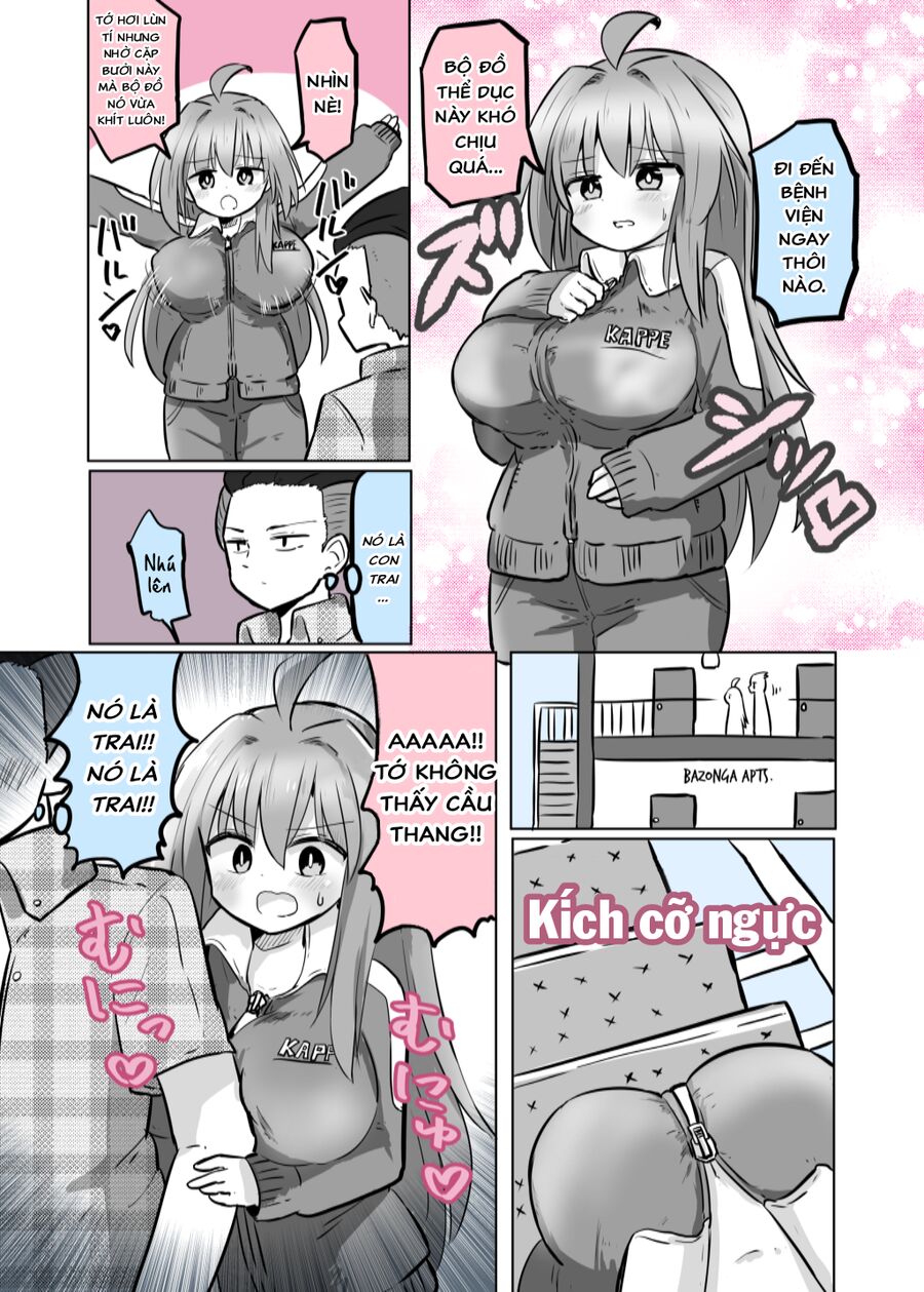 Ts Shita Kedo Mune Ga Deka Sugiru Chapter 3 - 2