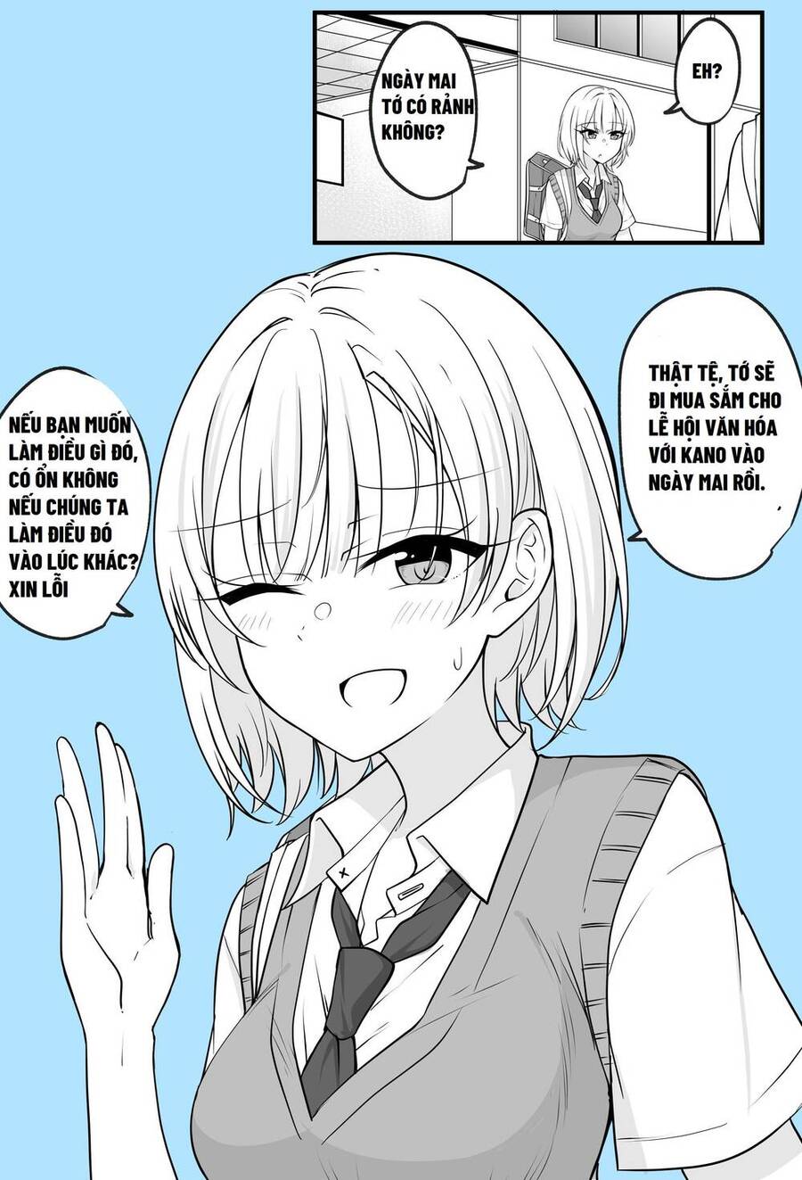 Câu Chuyện Về Người Bạn Thân Bất Ngờ Trở Thành Nữ Và Cuộc Hành Trình Tìm Kiếm Hạnh Phúc Của Cô Ấy Chapter 22 - 1