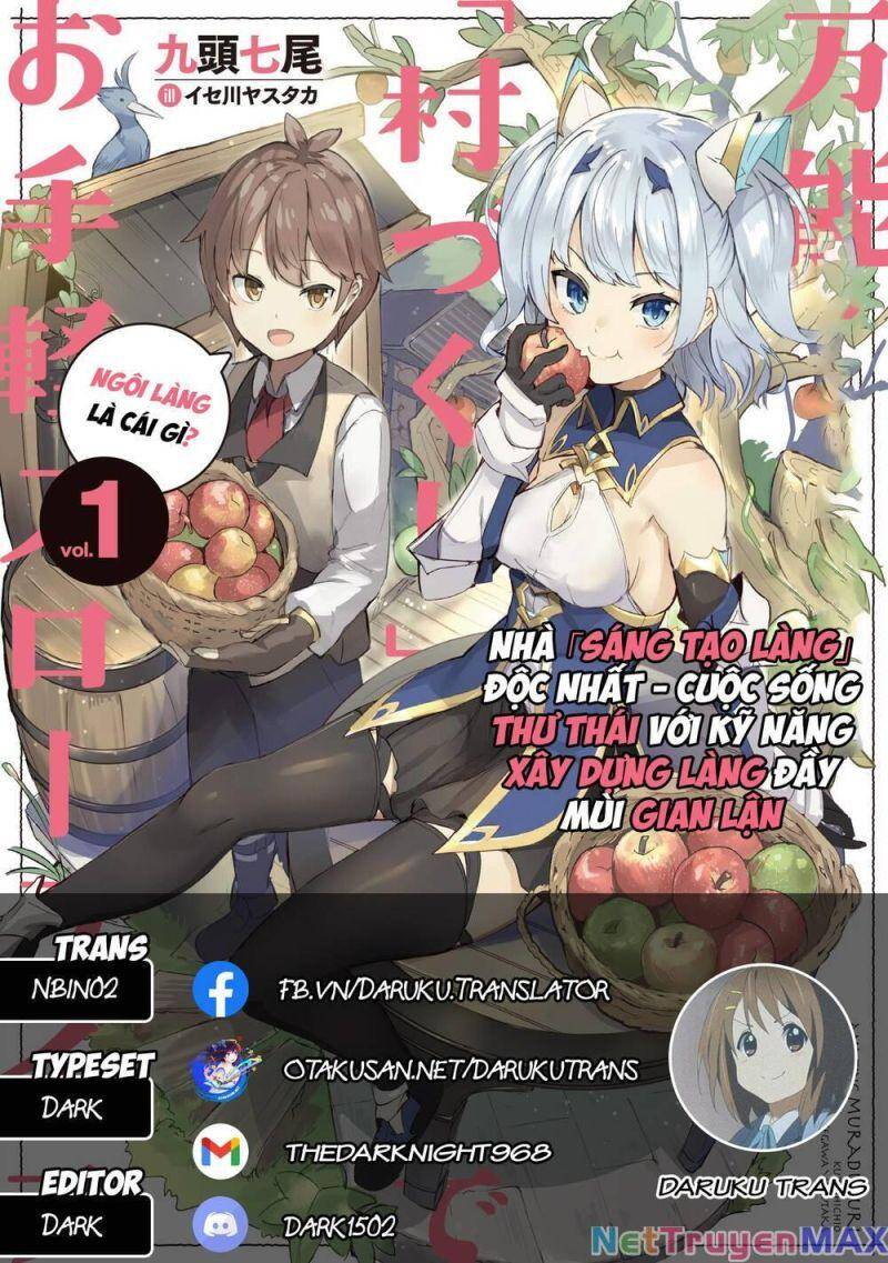 Nhà 「Sáng Tạo Làng」 Độc Nhất - Cuộc Sống Thư Thái Với Kỹ Năng Xây Dựng Làng Đầy Mùi Gian Lận Chapter 4 - 1