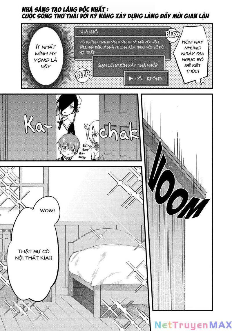 Nhà 「Sáng Tạo Làng」 Độc Nhất - Cuộc Sống Thư Thái Với Kỹ Năng Xây Dựng Làng Đầy Mùi Gian Lận Chapter 4 - 12