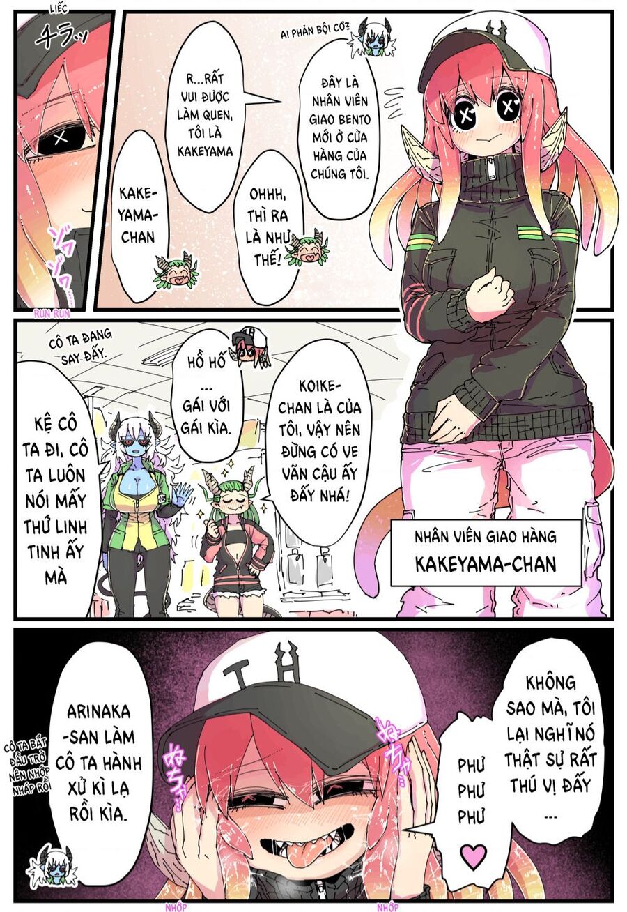 Cô Nàng Nhân Viên Da Xanh Ở Cửa Hàng Tiện Lợi Và Bạn Của Cô Ấy Chapter 11 - 2