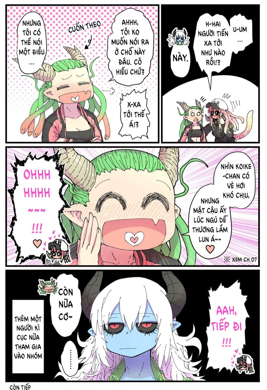 Cô Nàng Nhân Viên Da Xanh Ở Cửa Hàng Tiện Lợi Và Bạn Của Cô Ấy Chapter 11 - 3