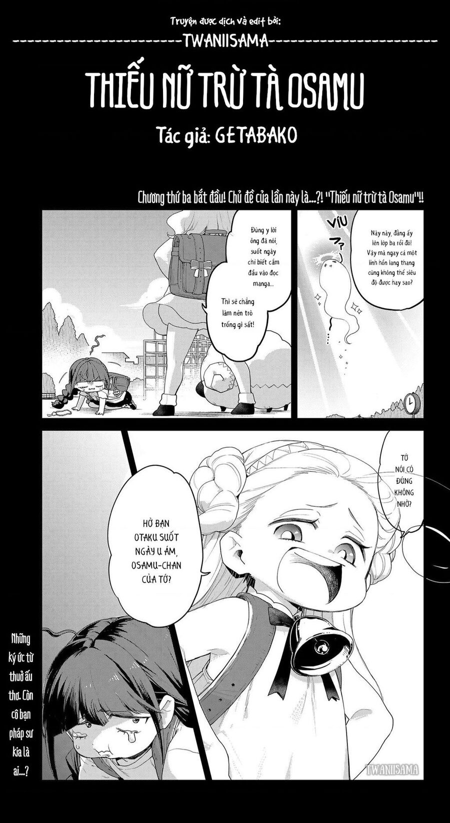 Thiếu Nữ Trừ Tà Osamu Chapter 3 - 1
