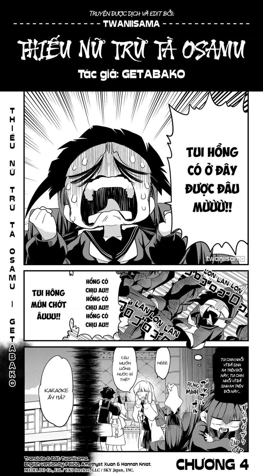 Thiếu Nữ Trừ Tà Osamu Chapter 4 - 1