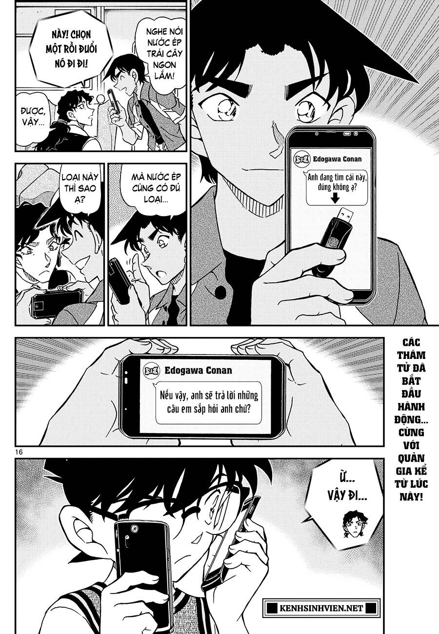 Thám Tử Conan Chapter 1114 - 17