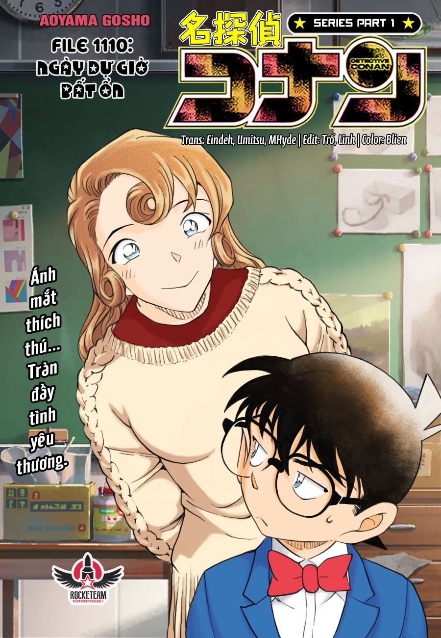 Thám Tử Conan Chapter 1110 - 1