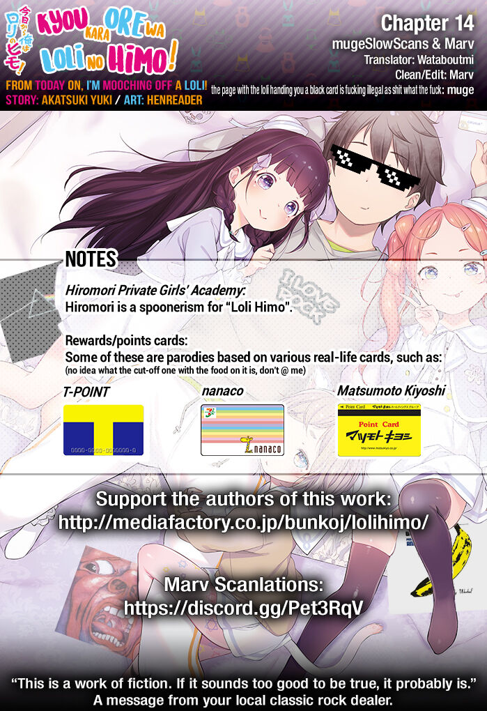 Kyou Kara Ore Wa Loli No Himo! Chapter 14 - 29