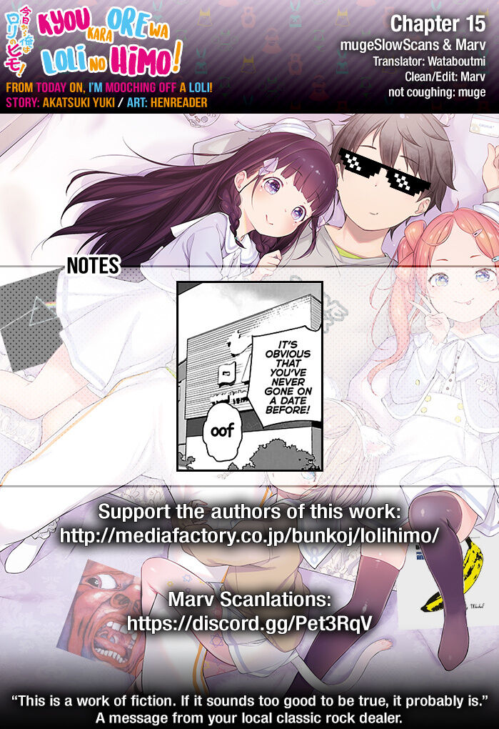 Kyou Kara Ore Wa Loli No Himo! Chapter 15 - 29