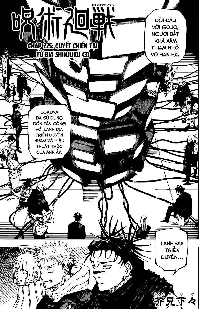 Jujutsu Kaisen - Chú Thuật Hồi Chiến Chapter 225 - 2