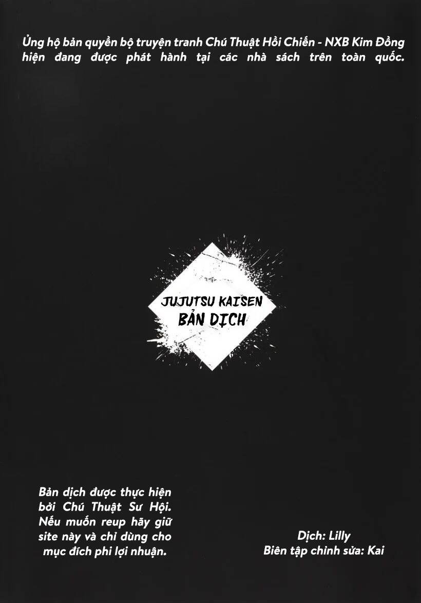 Jujutsu Kaisen - Chú Thuật Hồi Chiến Chapter 219 - 1