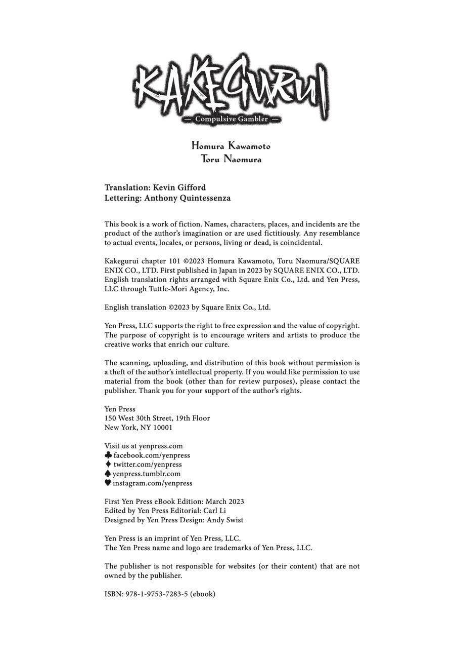 Kakegurui Yorozu Chapter 101 - 35